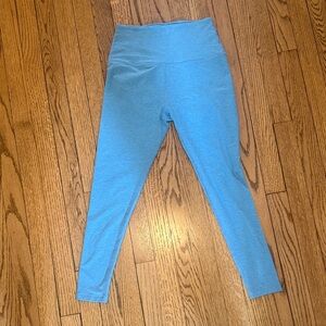 Beyond Yoga Light Blue High-Rise Leggings